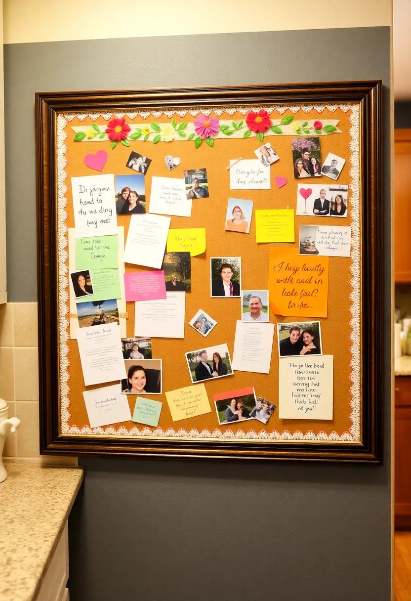 18 Simple DIY Organization Hacks That'll Declutter Your Life Fast! - 12. Bulletin Board for Reminders